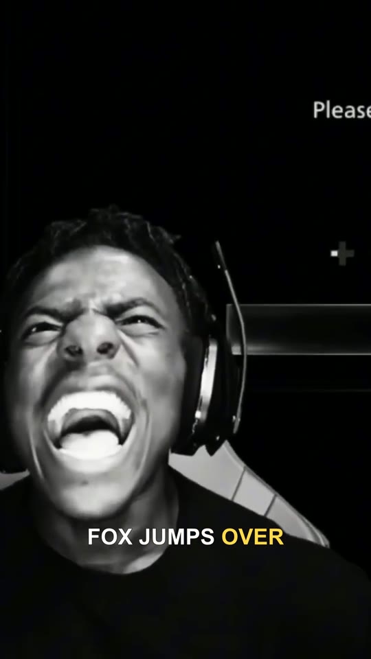 A frame from the finished video